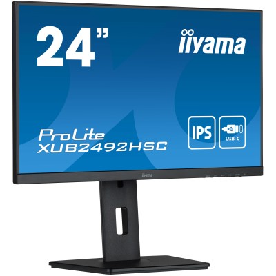 iiyama ProLite XUB2492HSC-B5 LED display 61 cm (24") 1920 x 1080 Pixel Full HD Nero