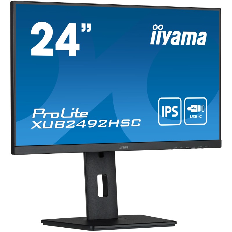 iiyama ProLite XUB2492HSC-B5 LED display 61 cm (24") 1920 x 1080 Pixel Full HD Nero