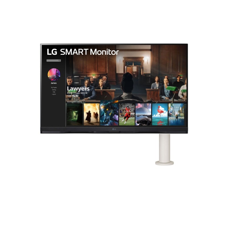 LG 32SQ780S-W Monitor PC 81,3 cm (32") 3840 x 2160 Pixel 4K Ultra HD Bianco