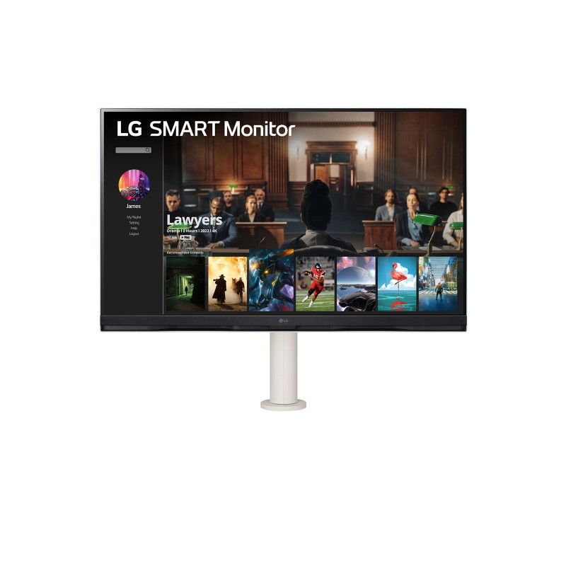 LG 32SQ780S-W Monitor PC 81,3 cm (32") 3840 x 2160 Pixel 4K Ultra HD Bianco