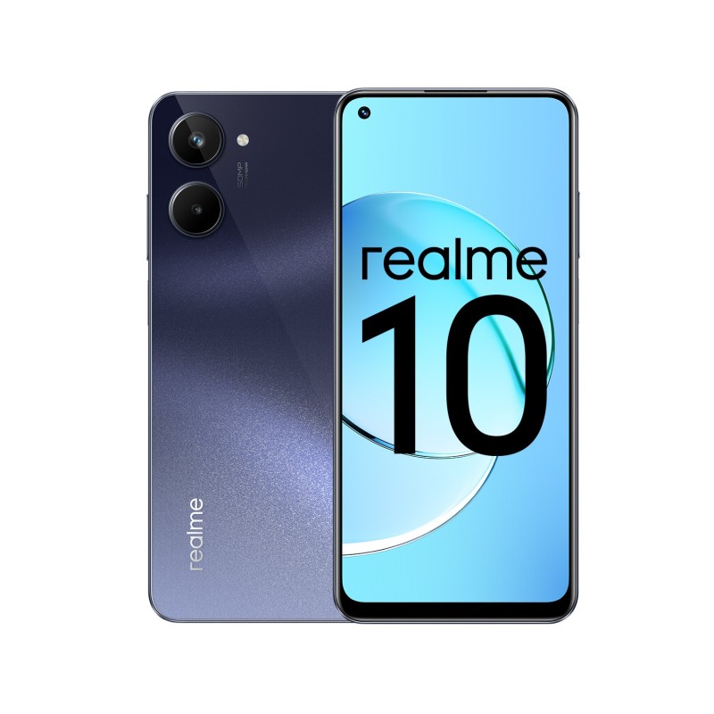 realme 10 16,3 cm (6.4") Doppia SIM Android 12 4G USB tipo-C 8 GB 256 GB 5000 mAh Nero