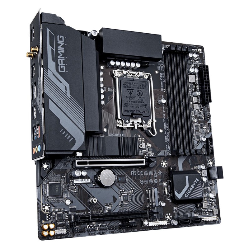 Gigabyte B760M Gaming X AX Intel B760 Express LGA 1700 micro ATX