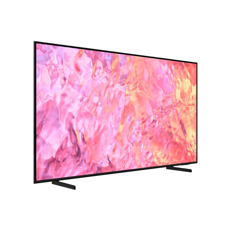 Samsung Series 6 TV QE85Q60CAUXZT QLED 4K, Smart TV 85" Processore Quantum 4K Lite, OTS Lite, Black 2023