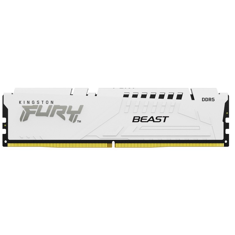 Kingston Technology FURY Beast 16 GB 5600 MT s DDR5 CL40 DIMM White XMP