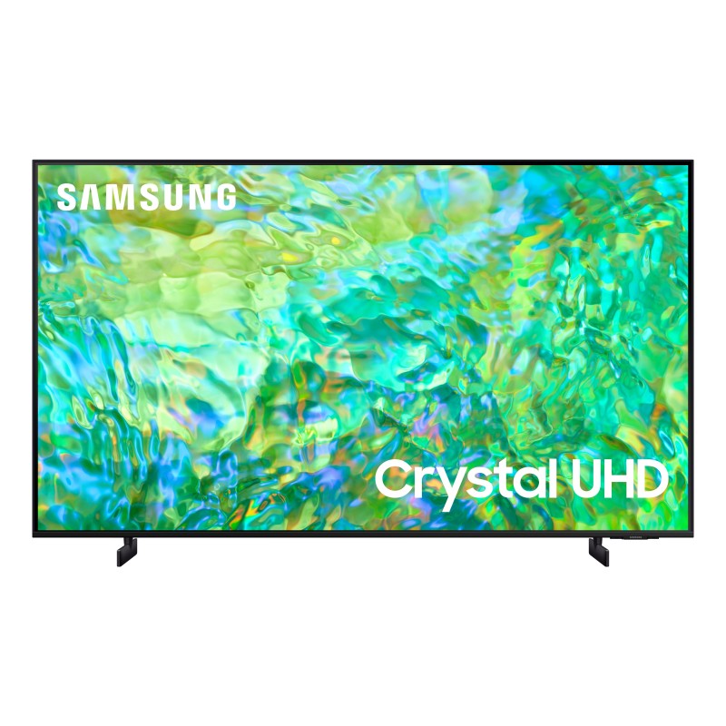 Samsung Series 8 TV UE43CU8070UXZT Crystal UHD 4K, Smart TV 43" Processore Crystal 4K, Adaptive Sound, Black 2023