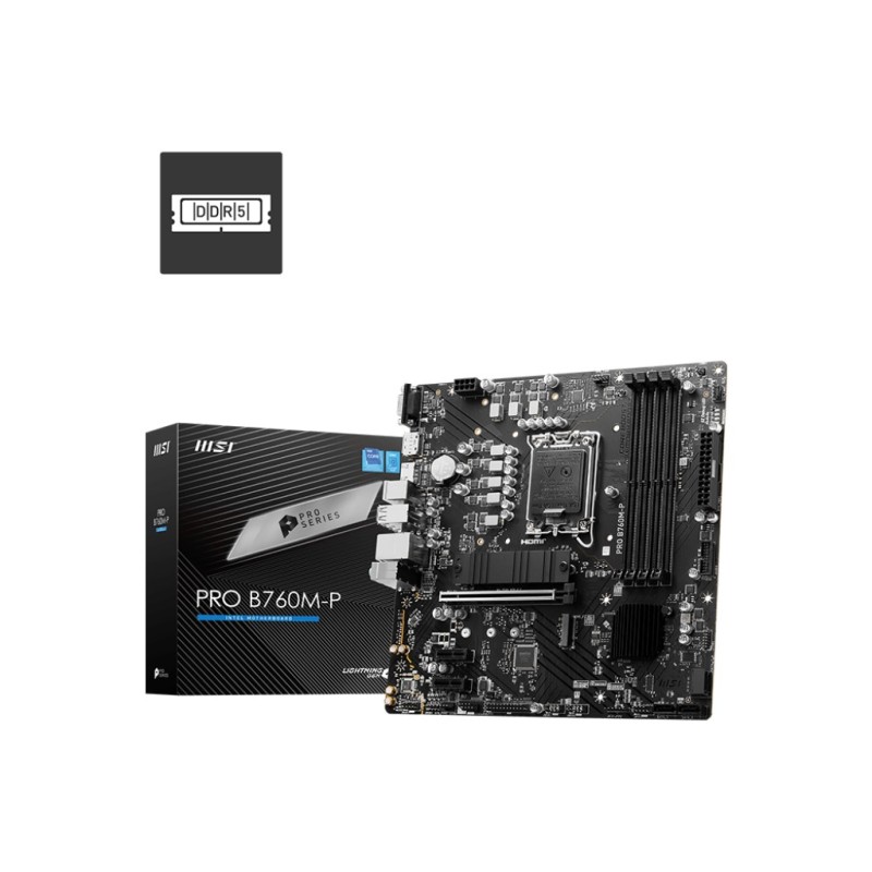 MSI PRO B760M-P scheda madre Intel B760 LGA 1700 micro ATX