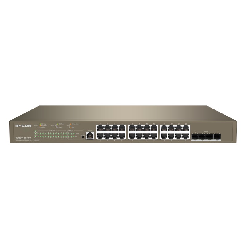 IP-COM Networks G5328XP-24-410W switch di rete Gestito L3 Gigabit Ethernet (10 100 1000) Supporto Power over Ethernet (PoE)