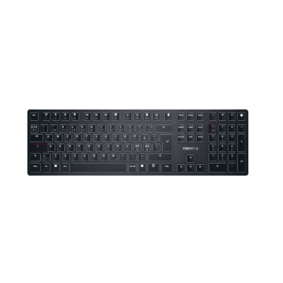CHERRY KW X ULP tastiera USB + RF Wireless + Bluetooth QWERTY Nordic Nero