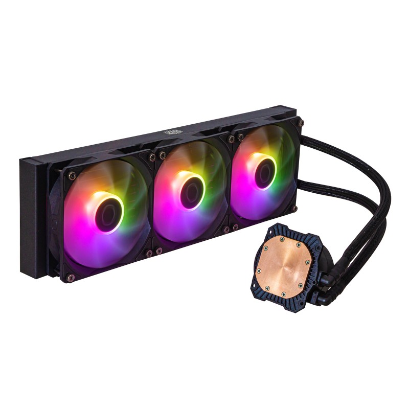 Cooler Master MasterLiquid 360L Core ARGB Processore Kit di raffreddamento a liquido 12 cm Nero