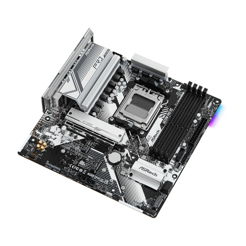 Asrock A620M Pro RS AMD A620 Presa di corrente AM5 micro ATX