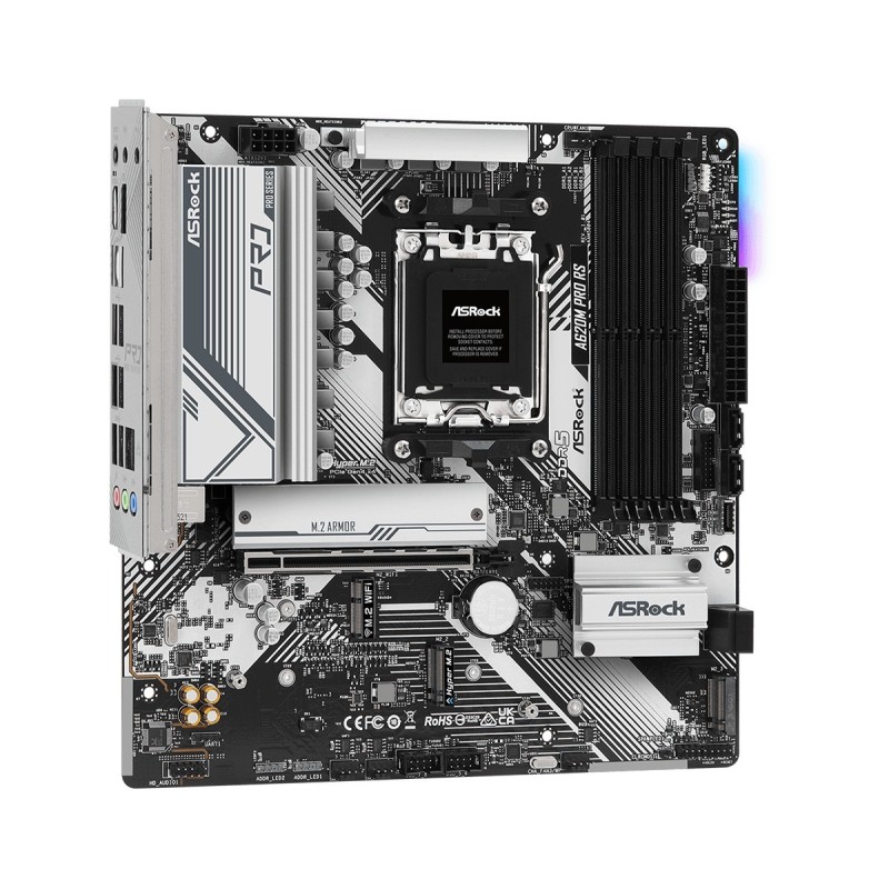 Asrock A620M Pro RS AMD A620 Presa di corrente AM5 micro ATX