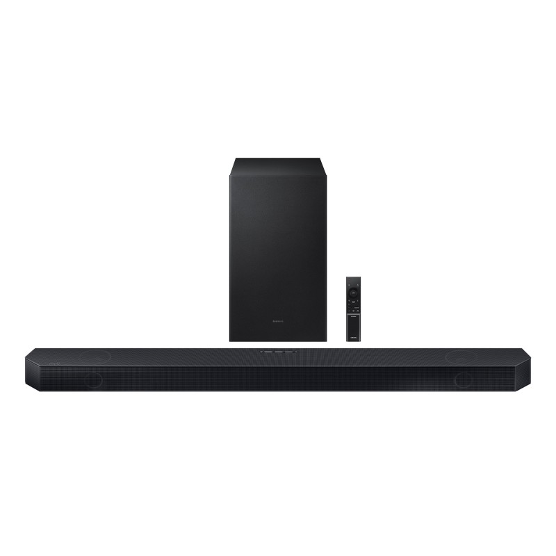 Samsung Soundbar HW-Q700C ZF Serie Q, 9 speaker, Wireless Dolby Atmos, Audio a 3.1.2 canali, Q-Simphony, Compatibile con Alexa