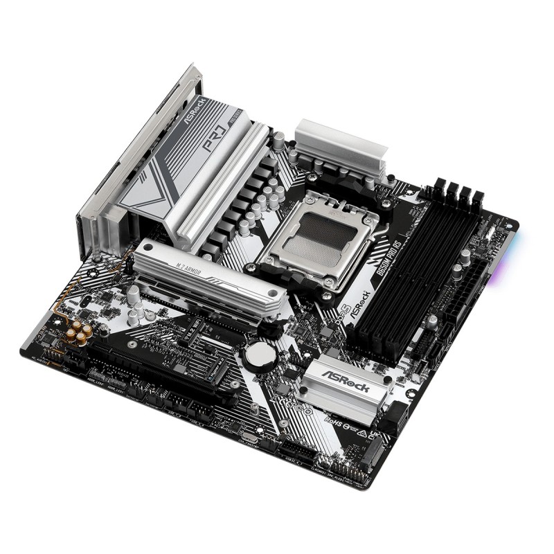 Asrock B650M Pro RS AMD B650 Presa di corrente AM5 micro ATX