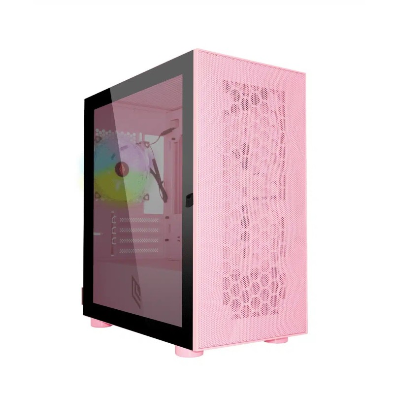 Noua Fobia L10 Computer Case Micro Tower Rosa