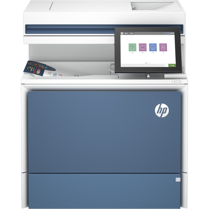 HP LaserJet Stampante multifunzione Color Enterprise 5800dn, Stampa, copia, scansione, fax (opzionale), Alimentatore automatico