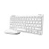 Trust Lyra tastiera Mouse incluso RF senza fili + Bluetooth QWERTY Italiano Bianco