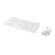 Trust Lyra tastiera Mouse incluso RF senza fili + Bluetooth QWERTY Italiano Bianco