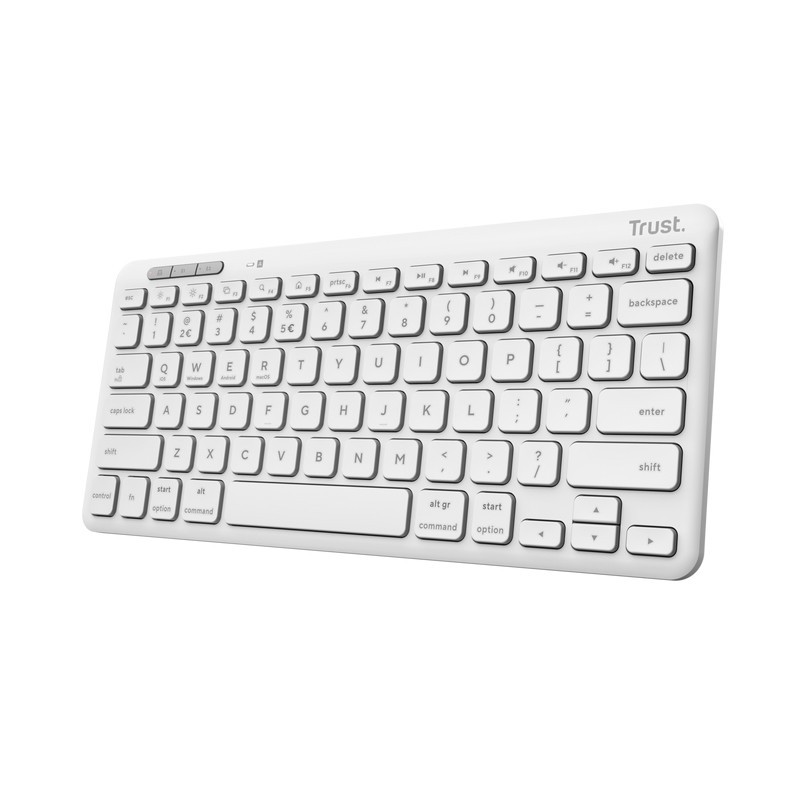 Trust Lyra tastiera RF senza fili + Bluetooth QWERTY Italiano Bianco