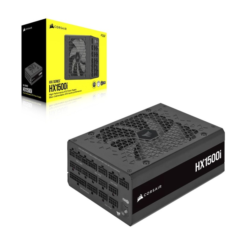 Corsair HX1500i alimentatore per computer 1500 W 24-pin ATX ATX Nero