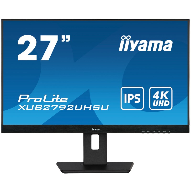 iiyama ProLite XUB2792UHSU-B5 Monitor PC 68,6 cm (27") 3840 x 2160 Pixel 4K Ultra HD LED Nero