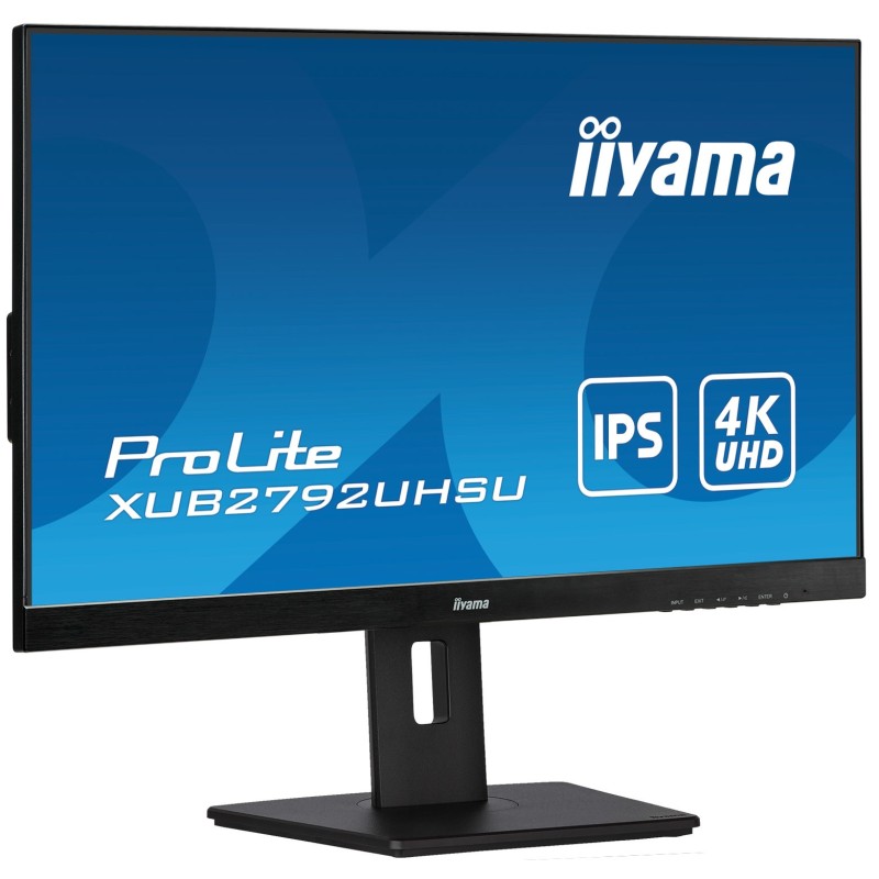 iiyama ProLite XUB2792UHSU-B5 Monitor PC 68,6 cm (27") 3840 x 2160 Pixel 4K Ultra HD LED Nero