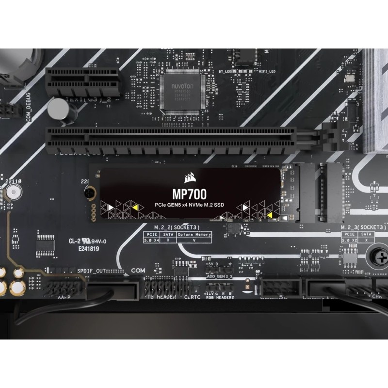 Corsair MP700 M.2 1 TB PCI Express 5.0 NVMe 3D TLC NAND