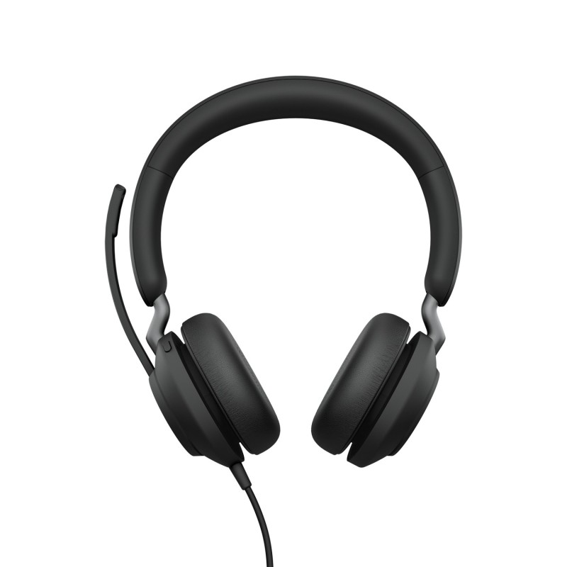 Jabra Evolve2 40 SE Auricolare Cablato A Padiglione Musica e Chiamate USB tipo-C Nero