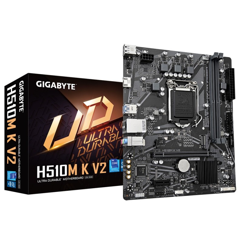 Gigabyte H510M K V2 scheda madre Intel H470 Express LGA 1200 (Socket H5) micro ATX