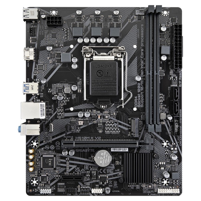 Gigabyte H510M K V2 scheda madre Intel H470 Express LGA 1200 (Socket H5) micro ATX