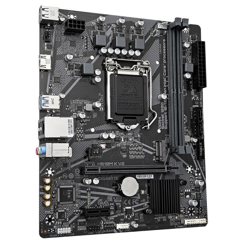 Gigabyte H510M K V2 scheda madre Intel H470 Express LGA 1200 (Socket H5) micro ATX