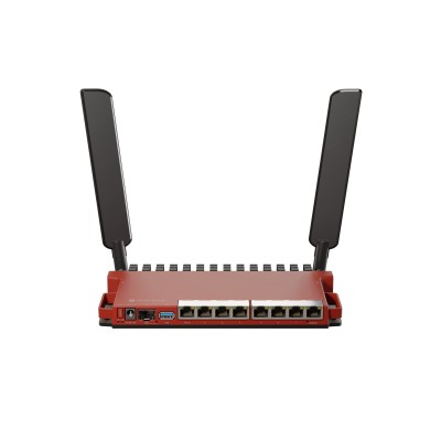 Mikrotik L009UiGS-2HaxD-IN router wireless Gigabit Ethernet Banda singola (2.4 GHz) Rosso