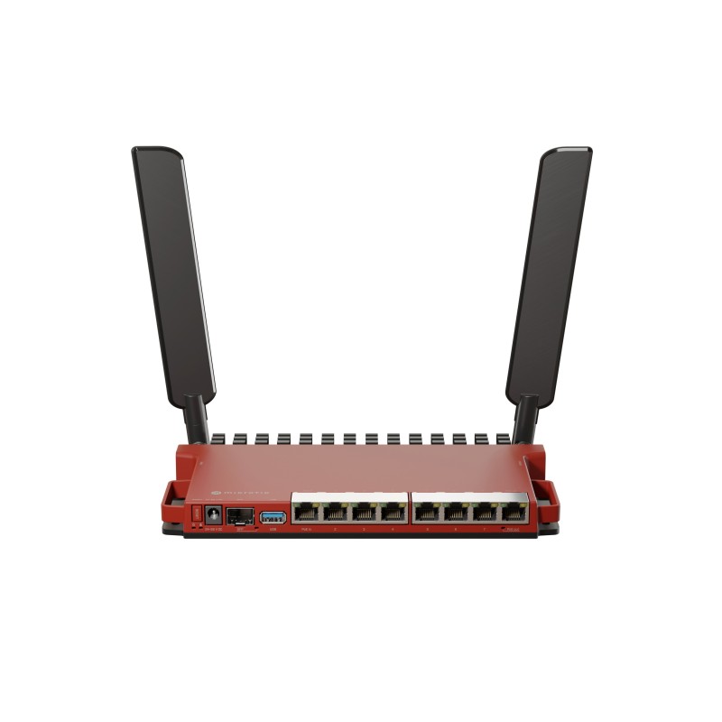 Mikrotik L009UiGS-2HaxD-IN router wireless Gigabit Ethernet Banda singola (2.4 GHz) Rosso