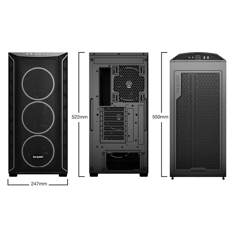 be quiet! Shadow Base 800 FX Black Midi Tower Nero