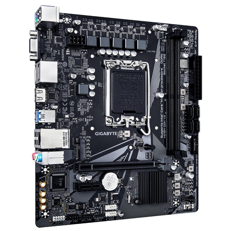 Gigabyte H610M S2H V2 scheda madre Intel H610 Express LGA 1700 micro ATX