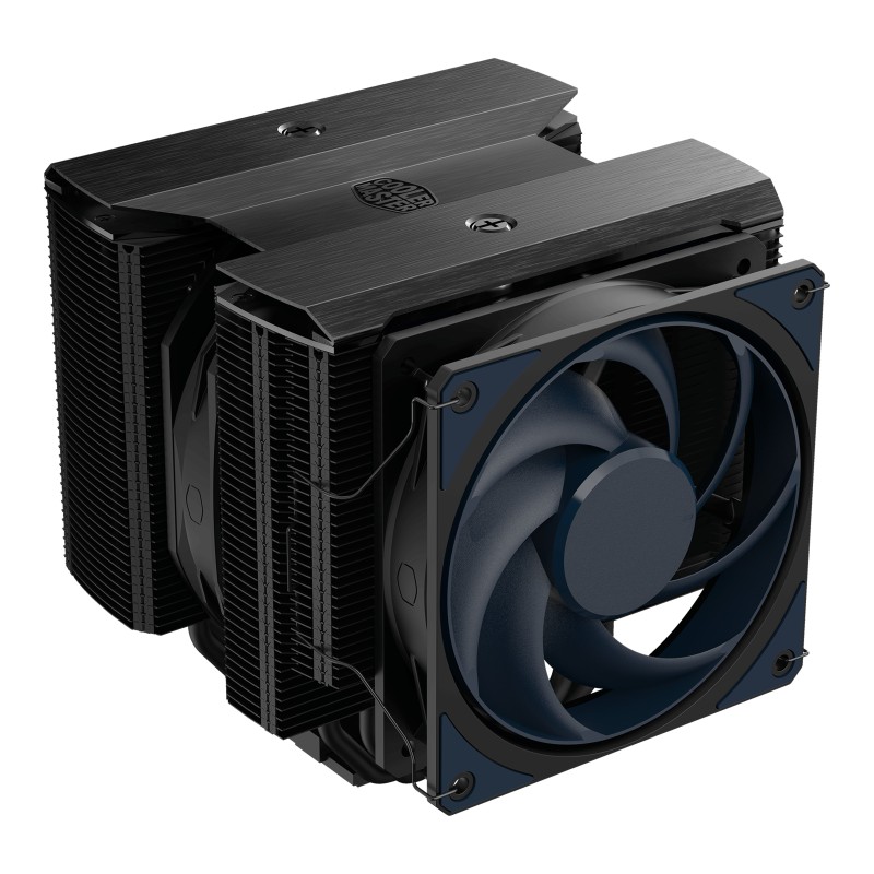 Cooler Master MasterAir MA824 Stealth Processore Raffreddatore d'aria 120 135 mm Nero