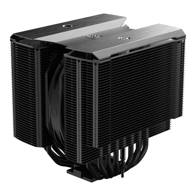 Cooler Master MasterAir MA824 Stealth Processore Raffreddatore d'aria 120 135 mm Nero