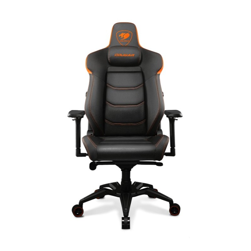 COUGAR Gaming Armor Evo CGR-EVO Sedia per gaming universale Seduta imbottita Nero, Arancione