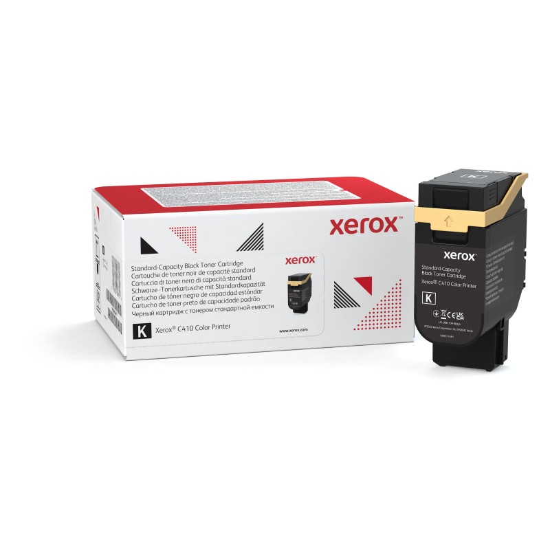 Xerox Cartuccia toner Nero a Capacità standard da 2400 Pagine per Stampante a colori ® C410​ ​multifunzione a colori ®