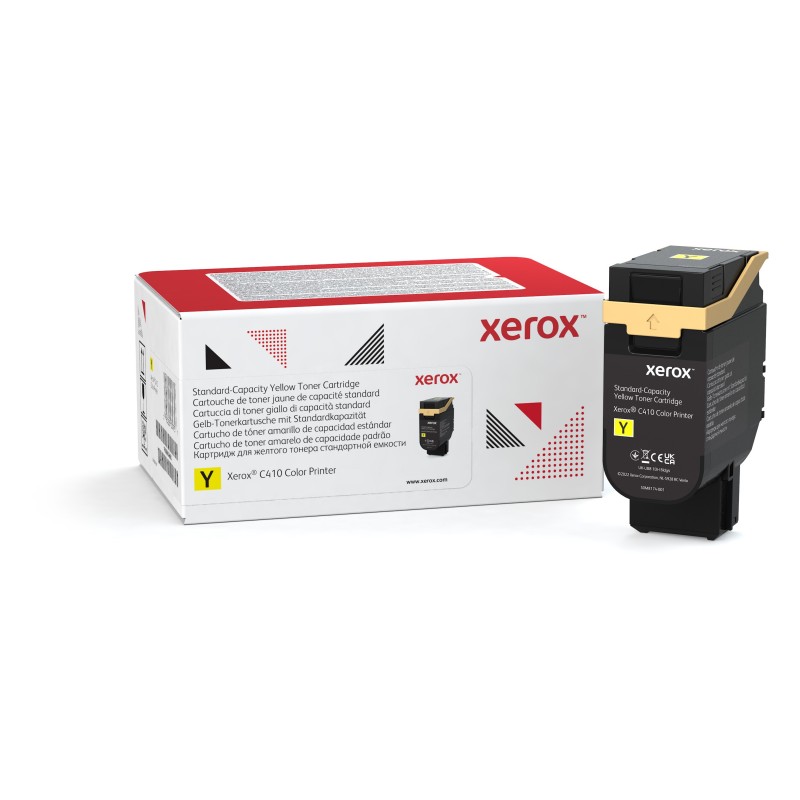 Xerox Cartuccia toner Giallo a Capacità standard da 2000 Pagine per Stampante a colori ® C410​ ​multifunzione a colori ®