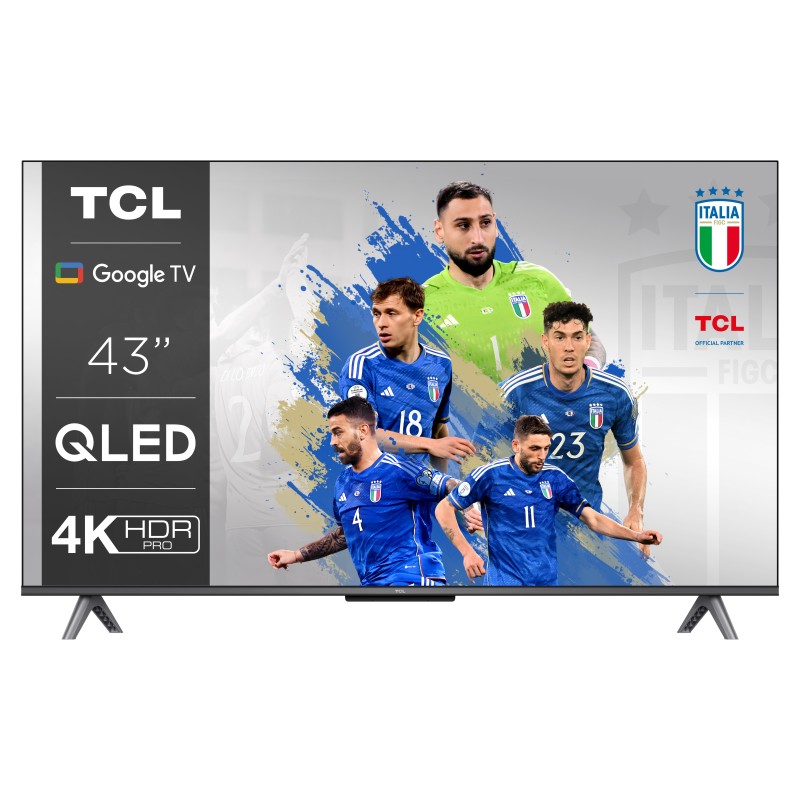 TCL Serie C64 43C645 TV 109,2 cm (43") 4K Ultra HD Smart TV Nero 300 cd m²