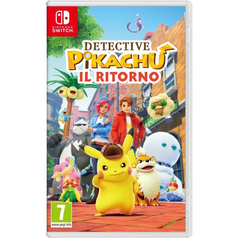 Nintendo Detective Pikachu  Il Ritorno Standard Tedesca, Inglese, ESP, Francese, ITA, Giapponese, Coreano Nintendo Switch