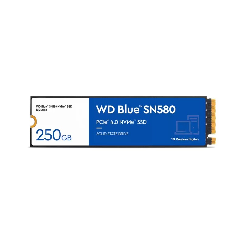 Western Digital Blue SN580 M.2 500 GB PCI Express 4.0 NVMe TLC