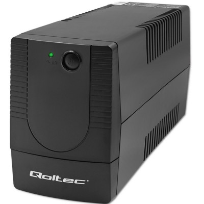 Qoltec 53772 gruppo di continuità (UPS) A linea interattiva 0,65 kVA 360 W 1 presa(e) AC