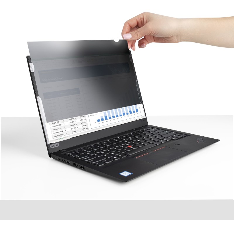 StarTech.com Filtro privacy per laptop da 15,6" 16 9, Pellicola protettiva antiriflesso con riduzione della luce blu del 51%,