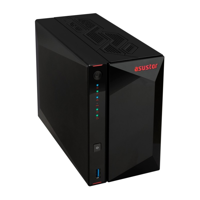 Asustor AS5402T server NAS e di archiviazione Collegamento ethernet LAN Nero N5105