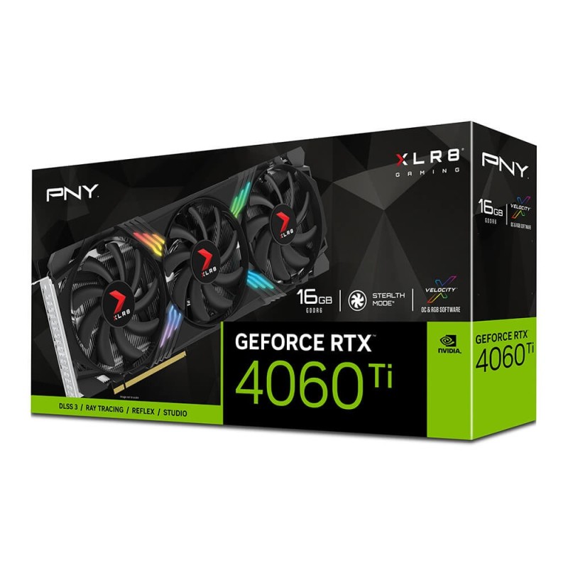 PNY VCG4060T16TFXXPB1 scheda video NVIDIA GeForce RTX 4060 Ti 16 GB GDDR6