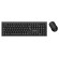 Atlantis Land P013-AX280G+M tastiera Mouse incluso RF Wireless QZERTY Italiano Nero