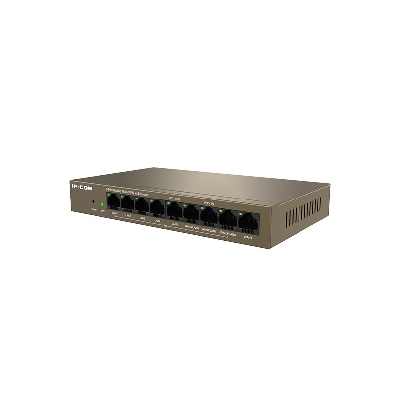 IP-COM Networks M20-8G-PoE router cablato Gigabit Ethernet Grigio