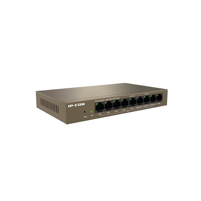 IP-COM Networks M20-8G-PoE router cablato Gigabit Ethernet Grigio