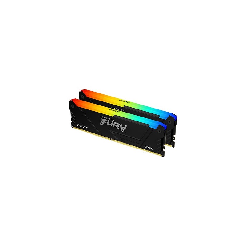 Kingston Technology FURY 64GB 3200MT s DDR4 CL16 DIMM (Kit da 2) Beast RGB